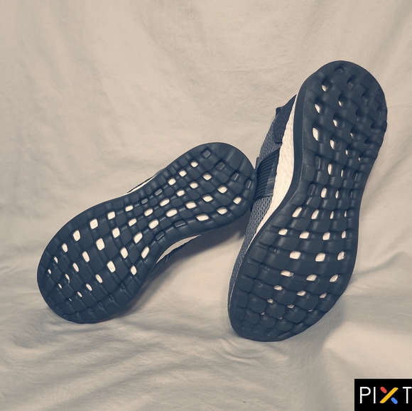 ADIDAS Pure Boost Wmns 7.5 Black Running Sneakers - Picture 2 of 13